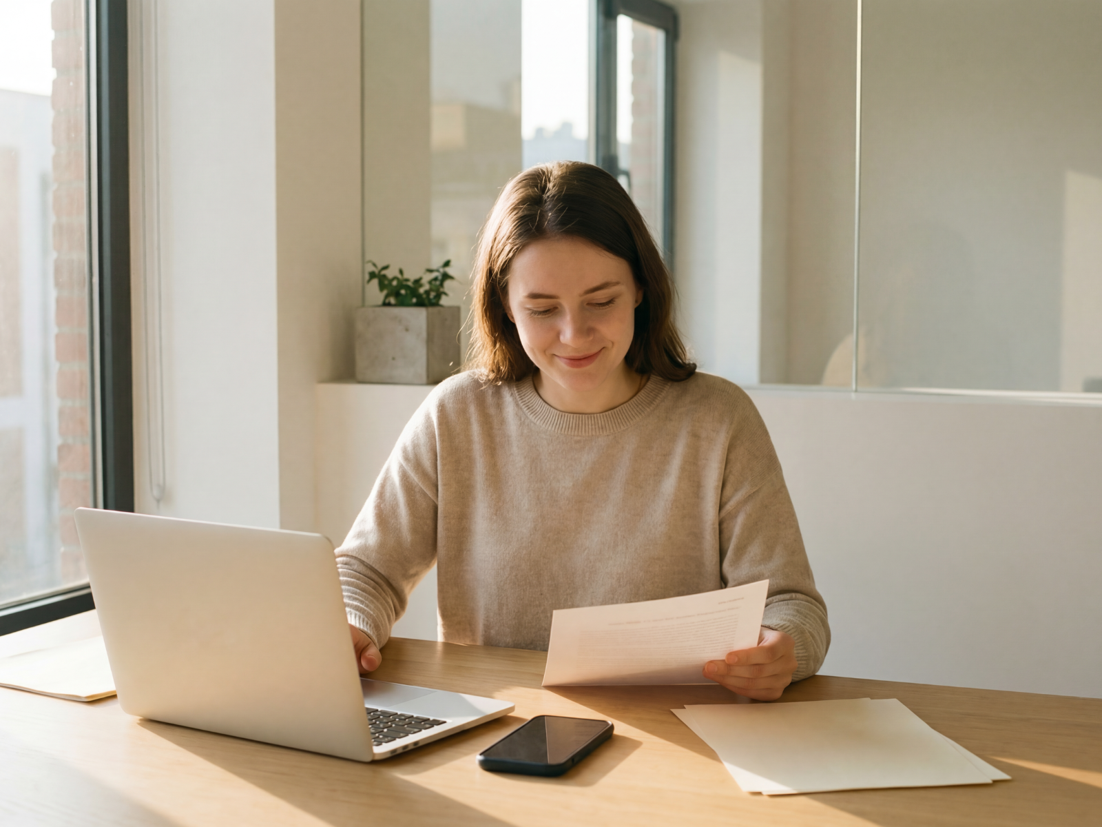Sesión de coaching laboral